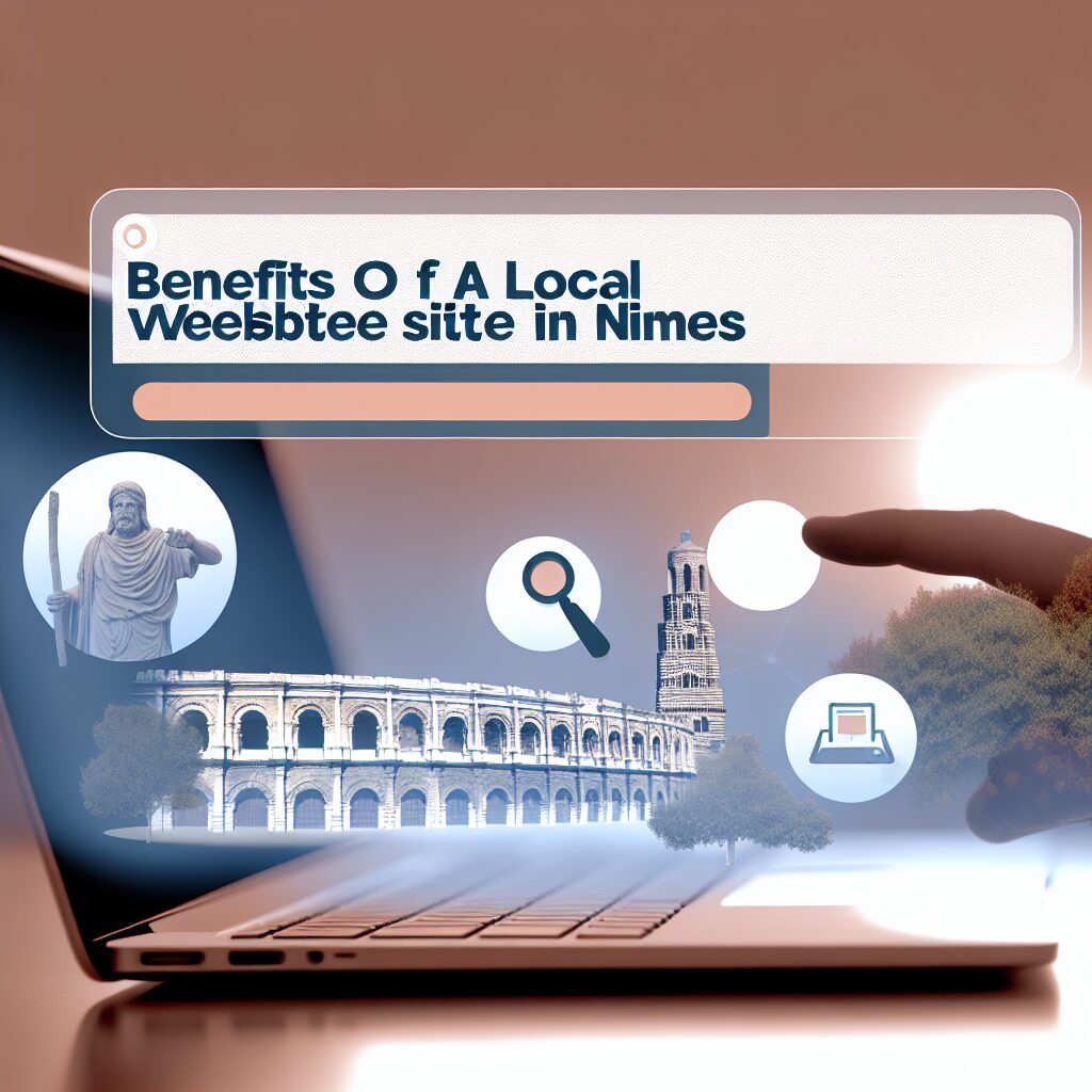 avantages site web local à Nîmes