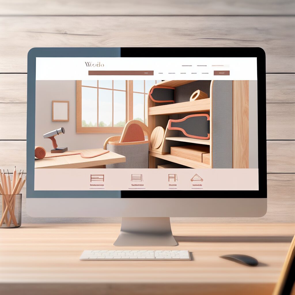 conception site web pour menuisier