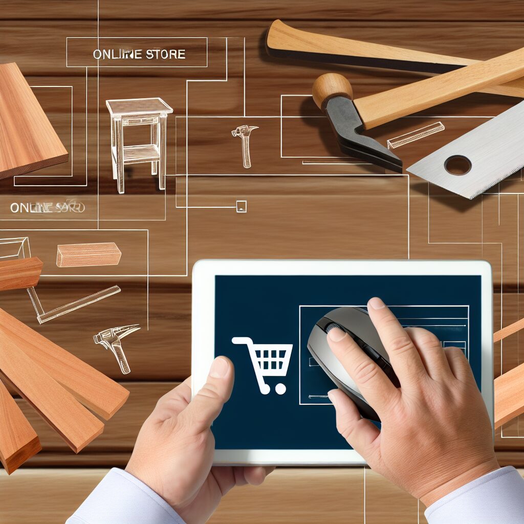 création boutique en ligne pour menuisier