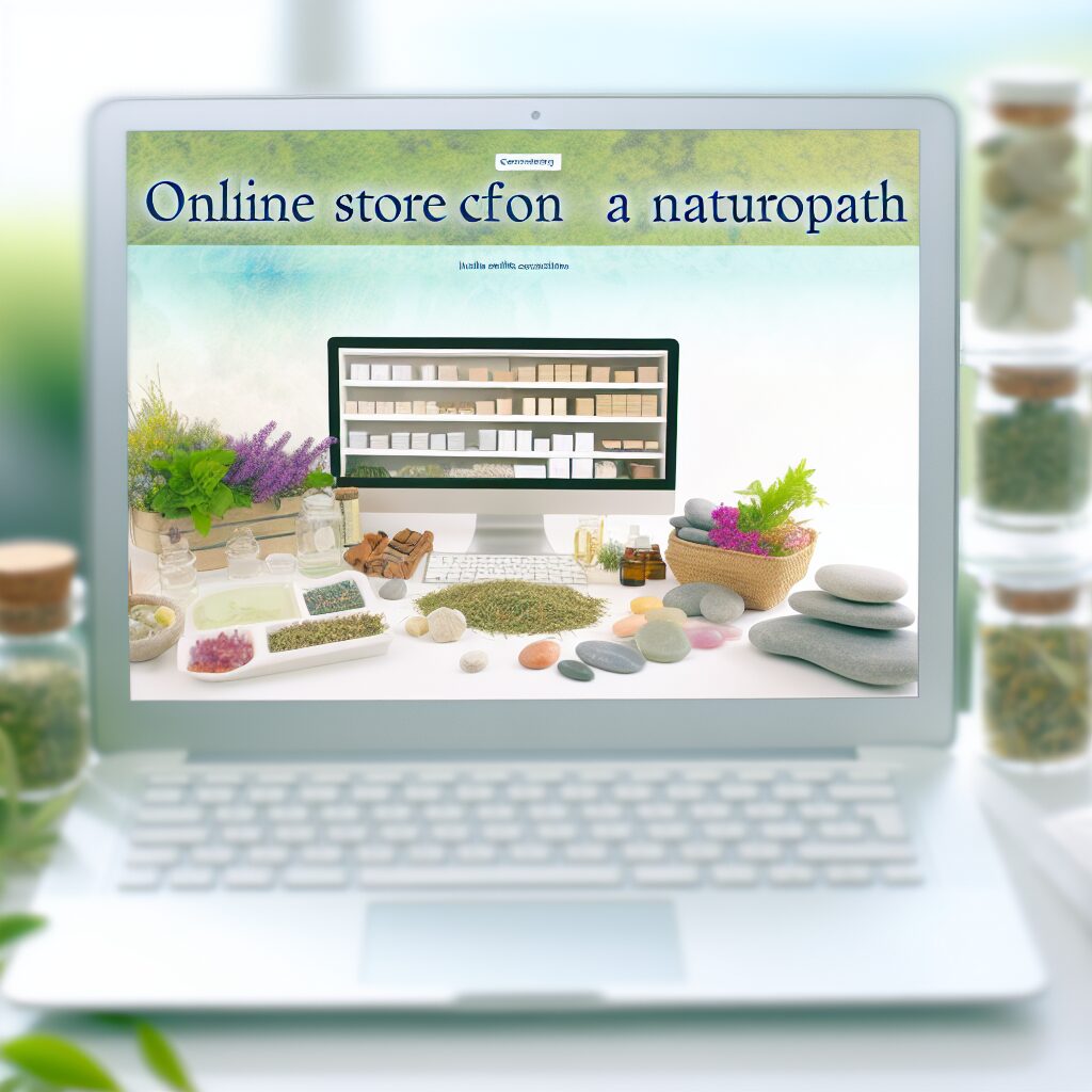 création boutique en ligne pour naturopathe