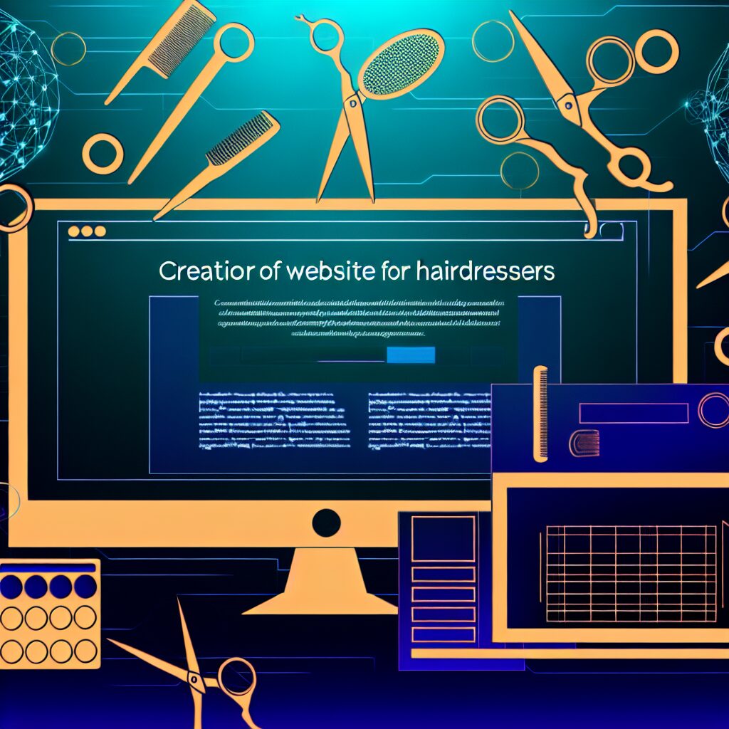 création de site web pour coiffeur