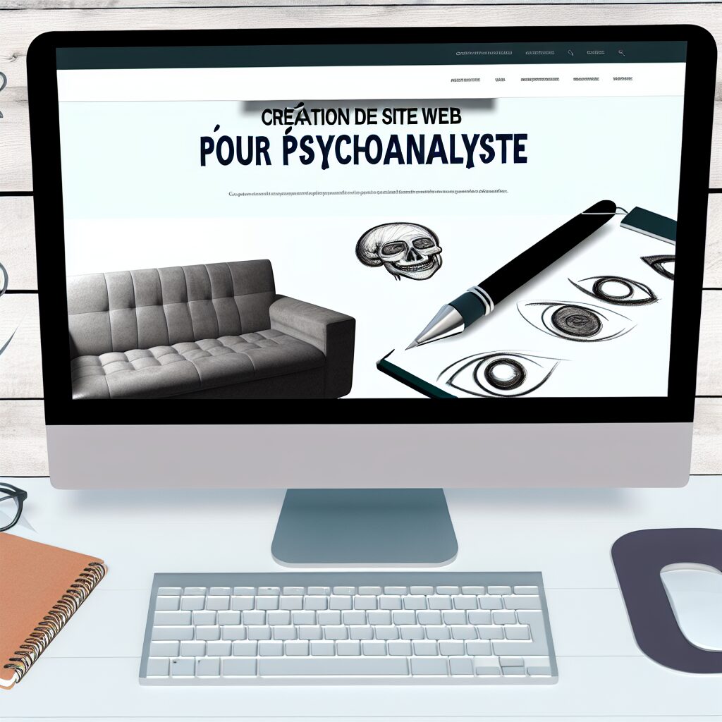 création de site web pour psychanalyste
