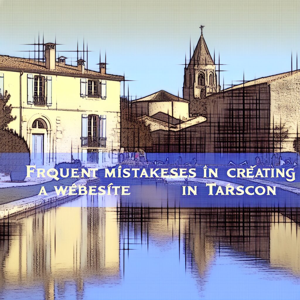 erreurs fréquentes création d'un site à Tarascon