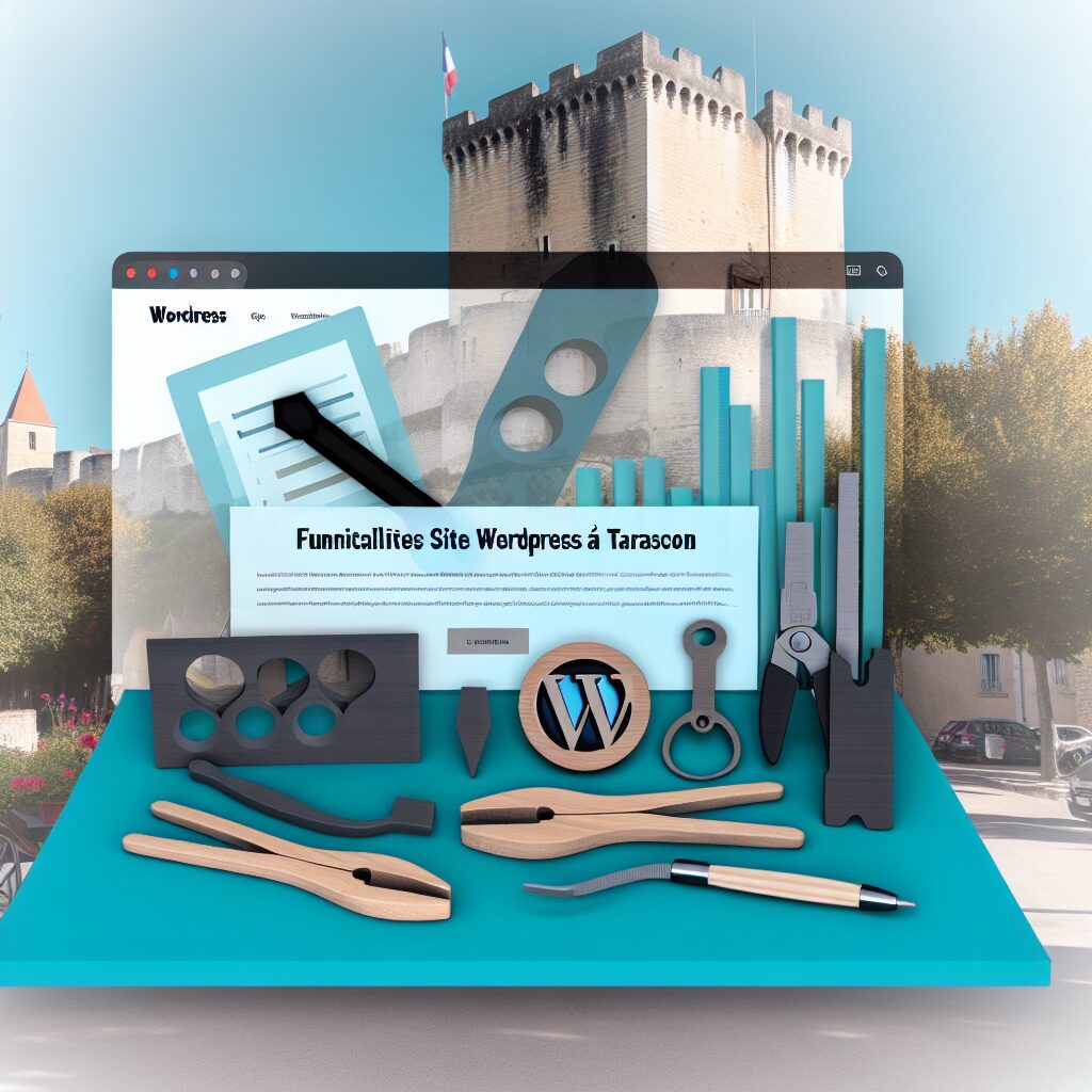 fonctionnalités site wordpress à Tarascon