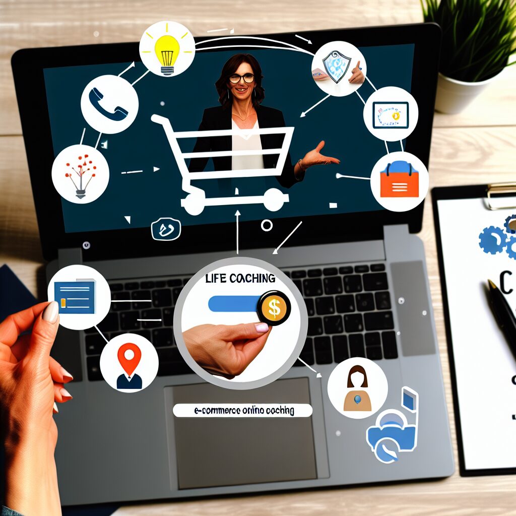 site e-commerce pour coach de vie