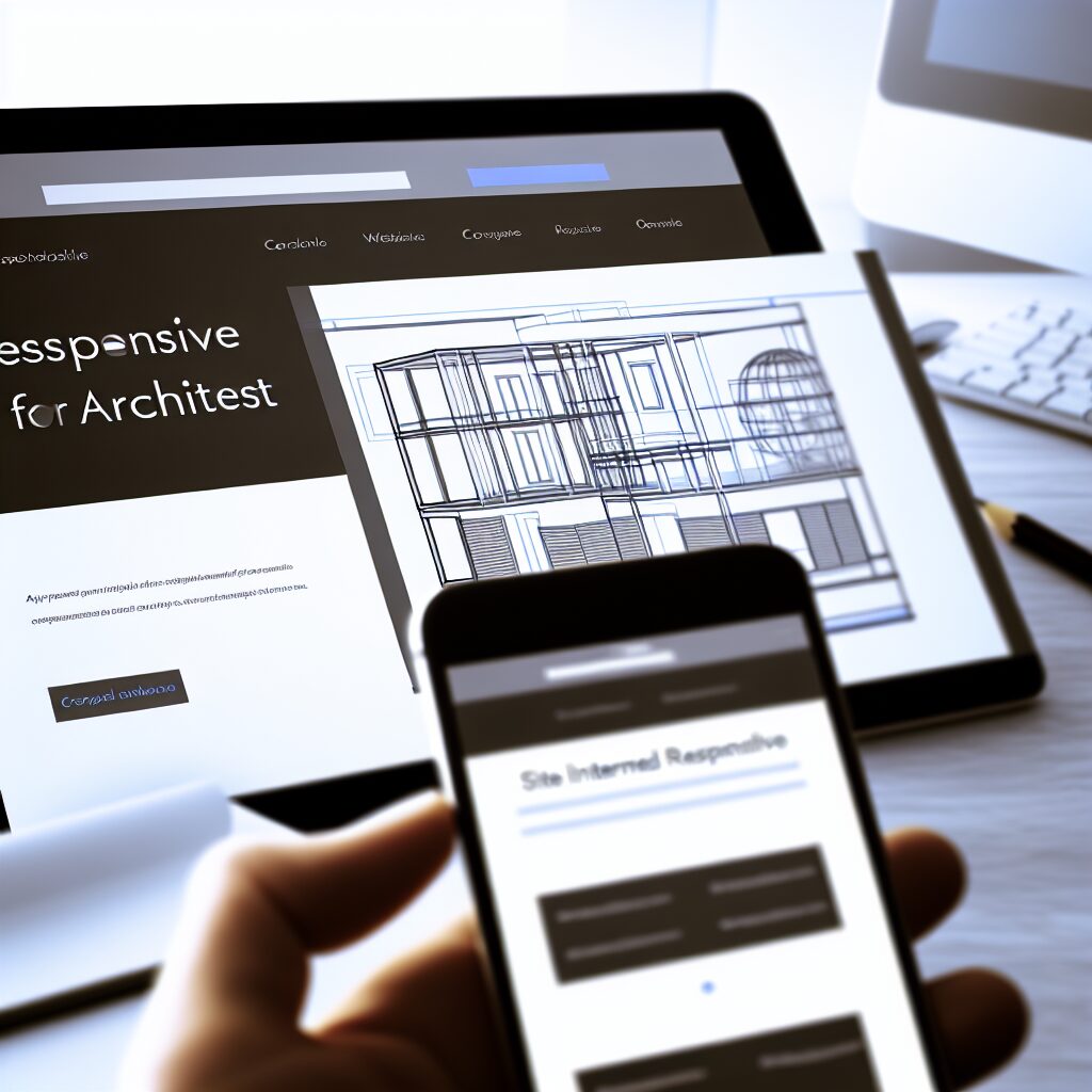 site internet responsive pour architecte