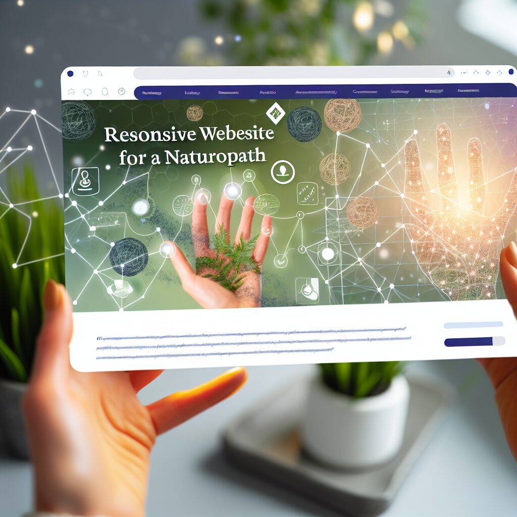 site internet responsive pour naturopathe