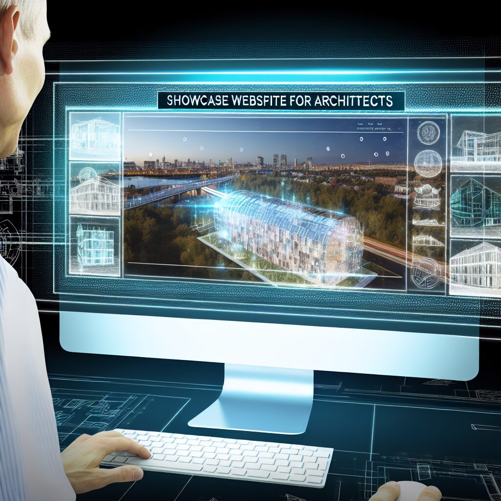 site vitrine pour architecte