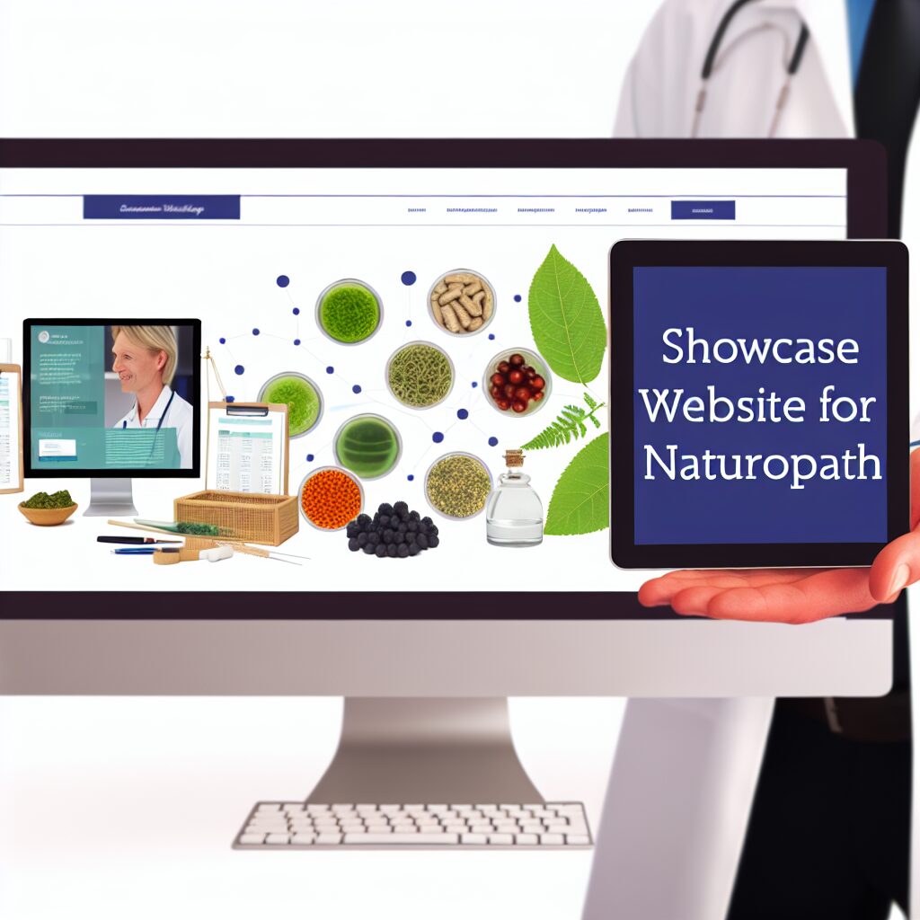 site vitrine pour naturopathe