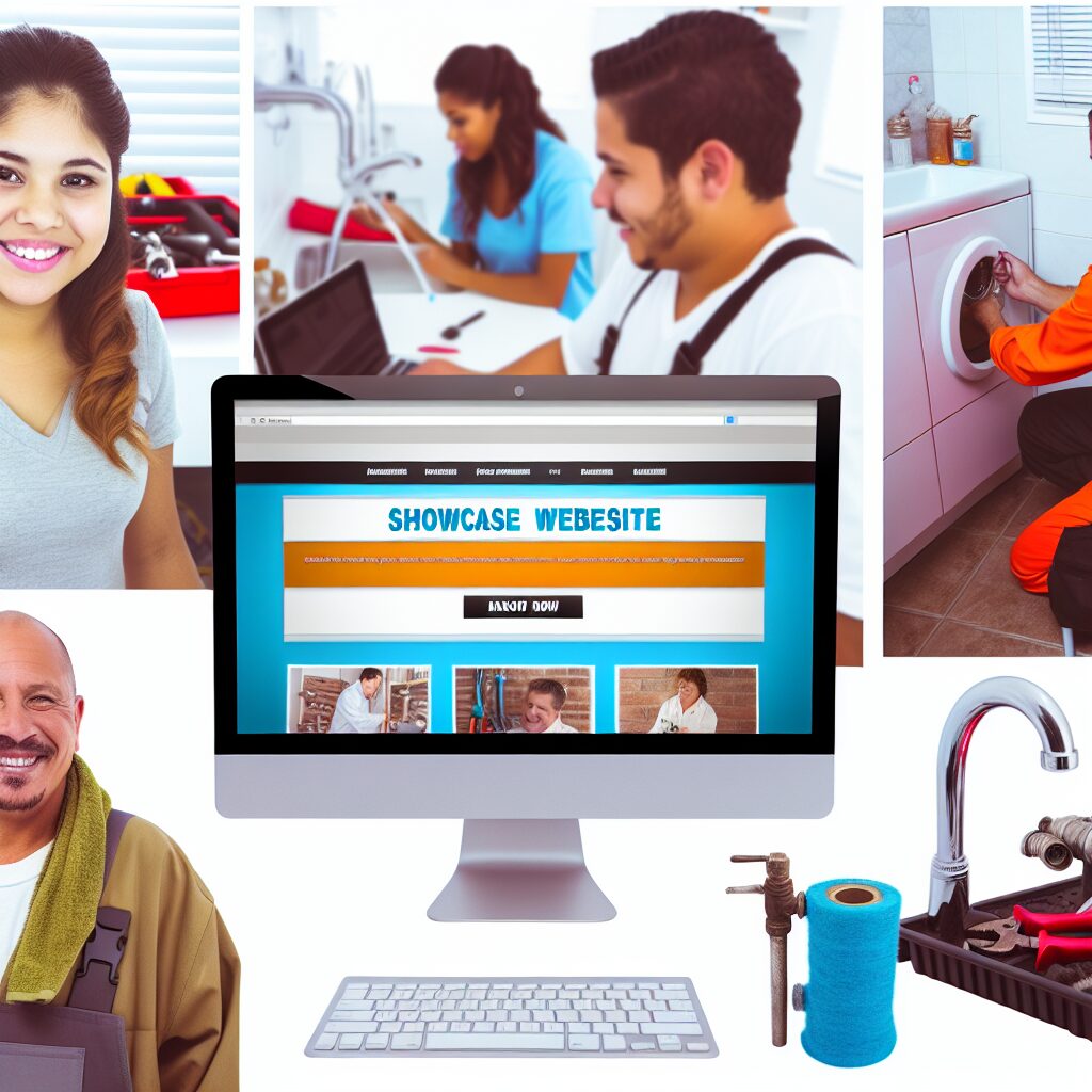 site vitrine pour plombier