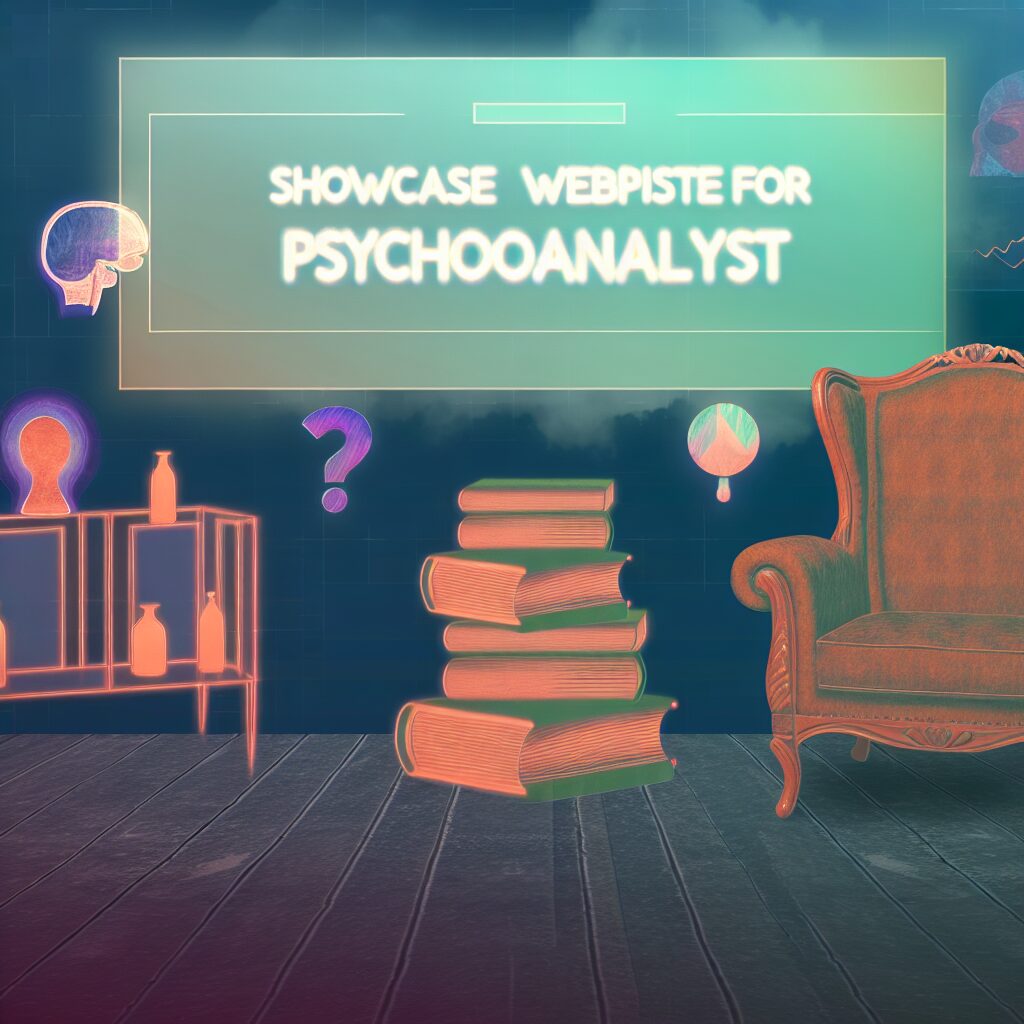 site vitrine pour psychanalyste