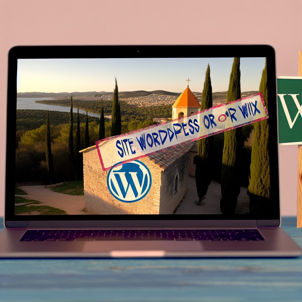 site wordpress ou wix Saint-Rémy-de-Provence