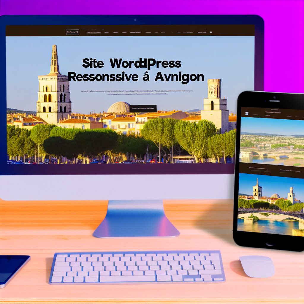site wordpress responsive à Avignon