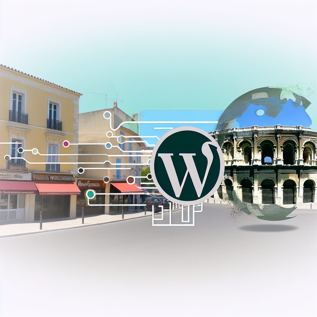 site wordpress responsive à Nîmes