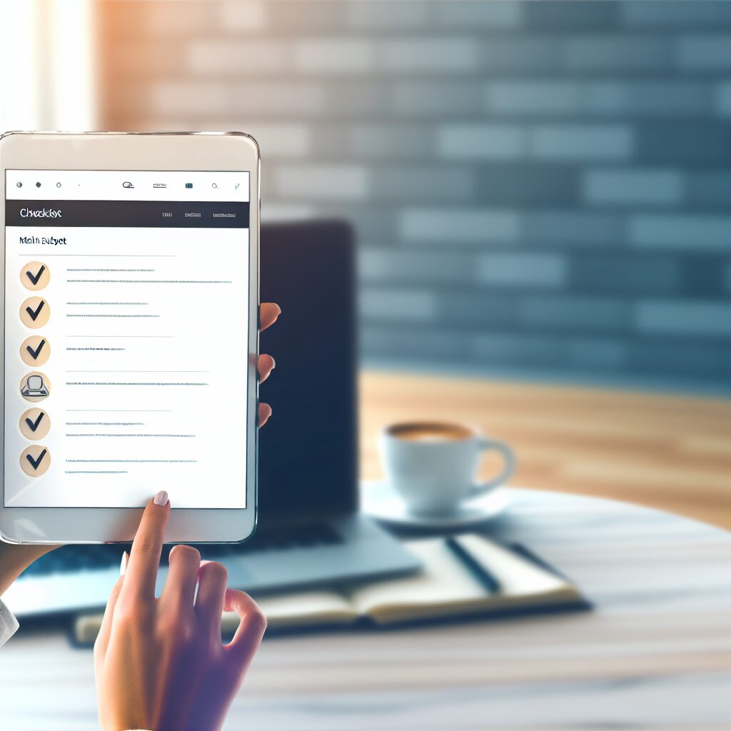 checklist avant de lancer un site wordpress
