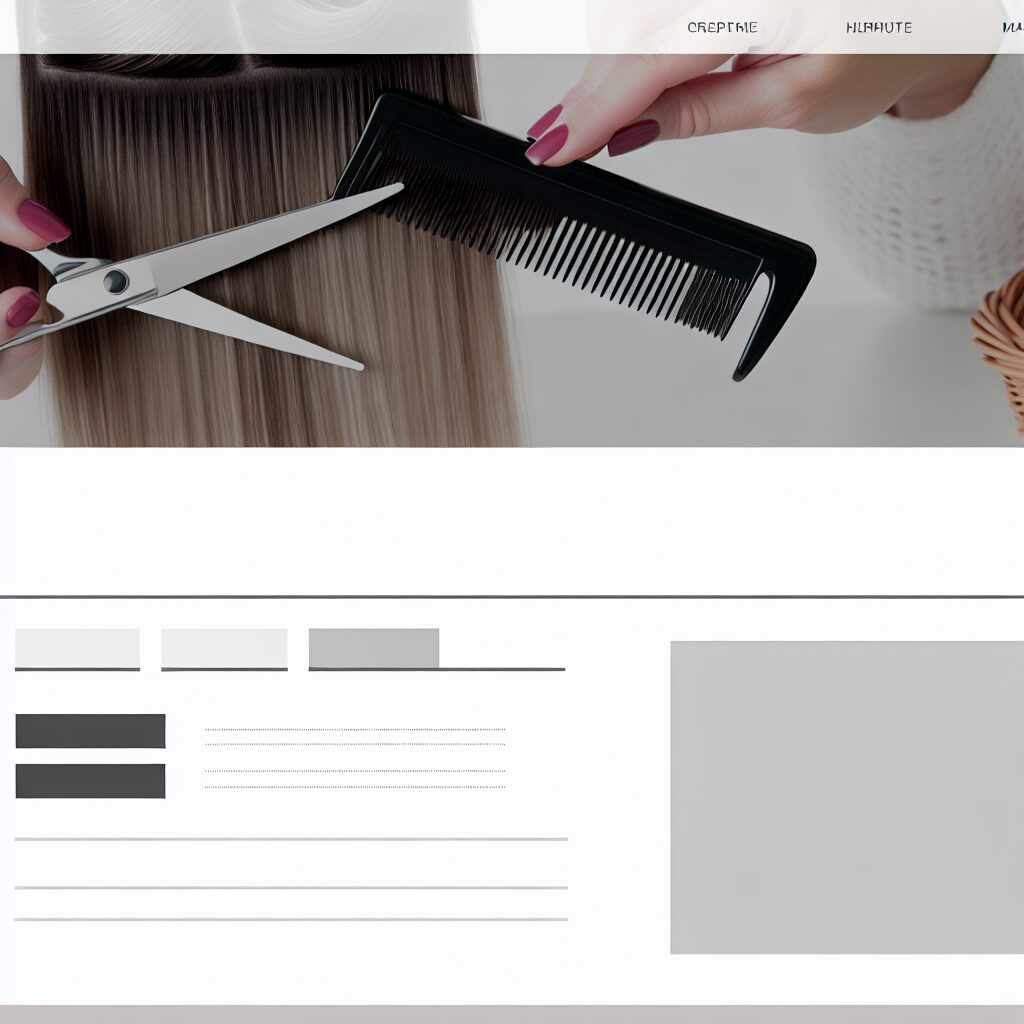 comment créer un site web pour coiffeur