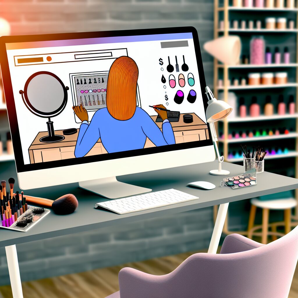 création boutique en ligne pour esthéticienne