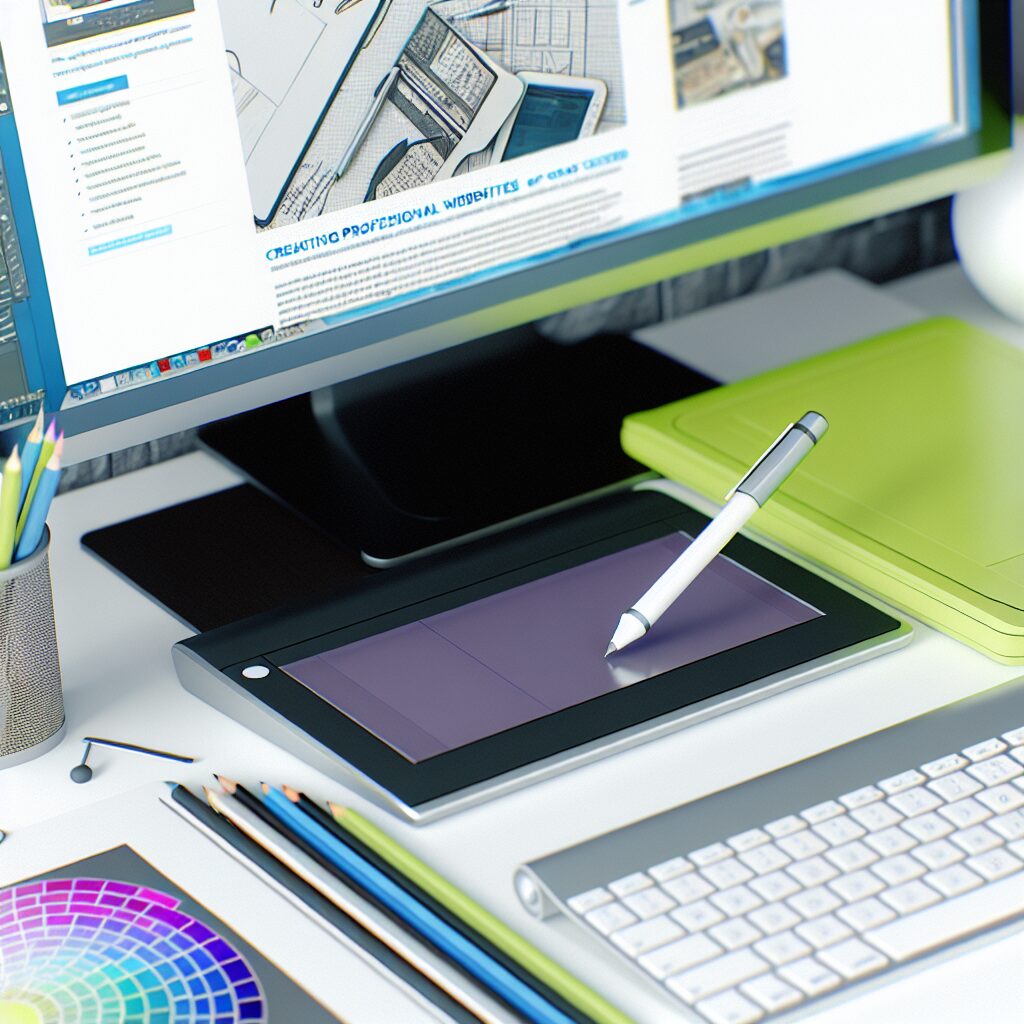 création site internet professionnel pour graphiste