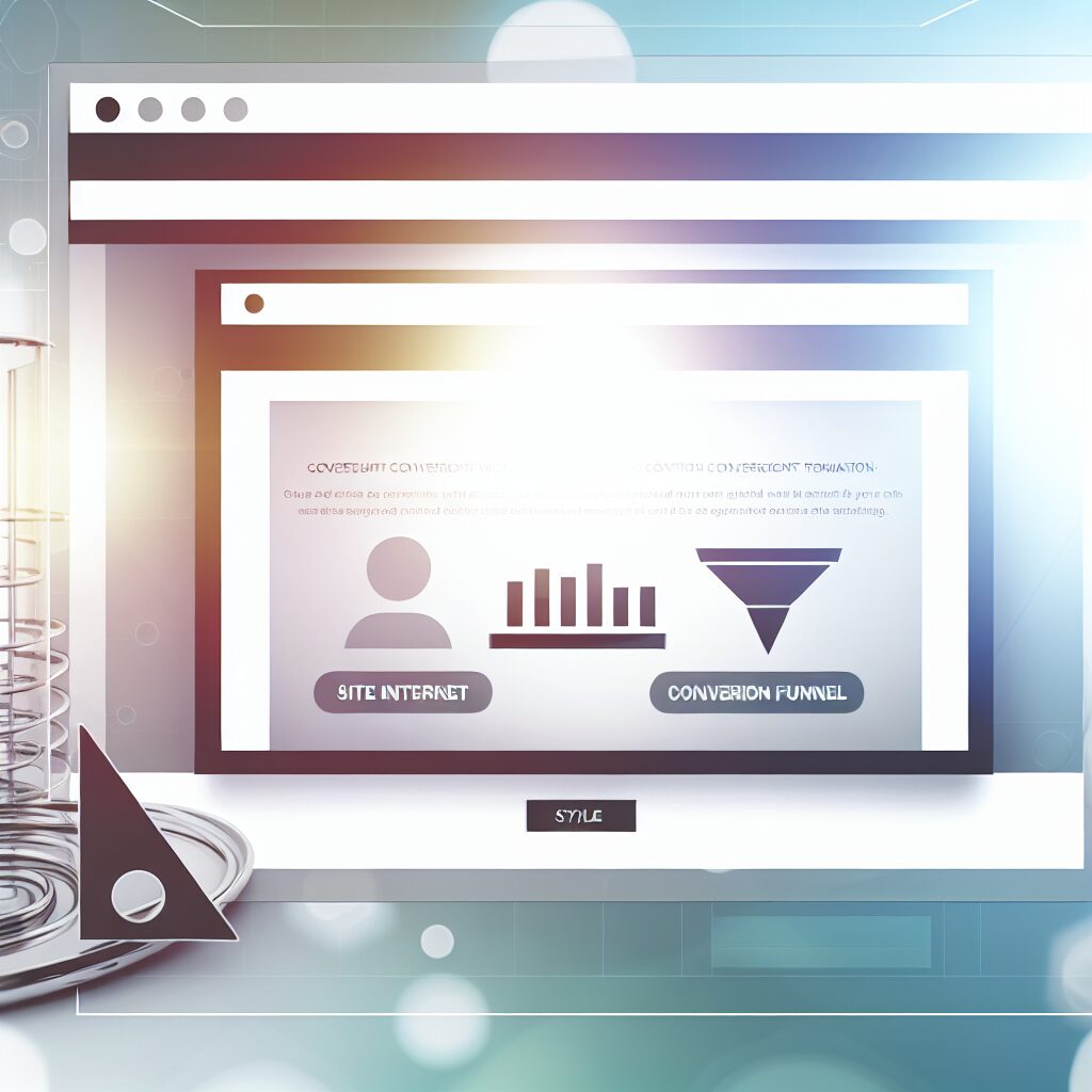 site internet et tunnel de conversion