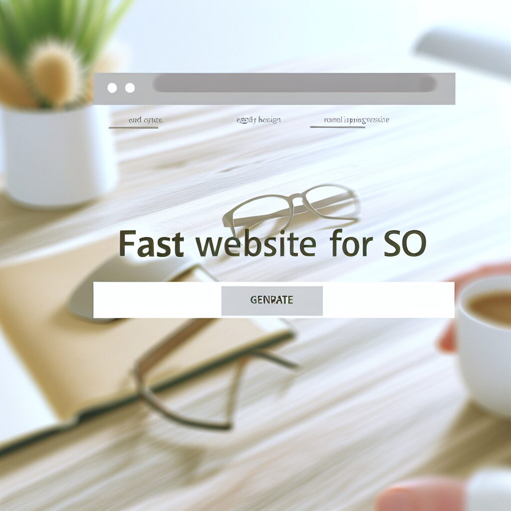 site web rapide pour le référencement