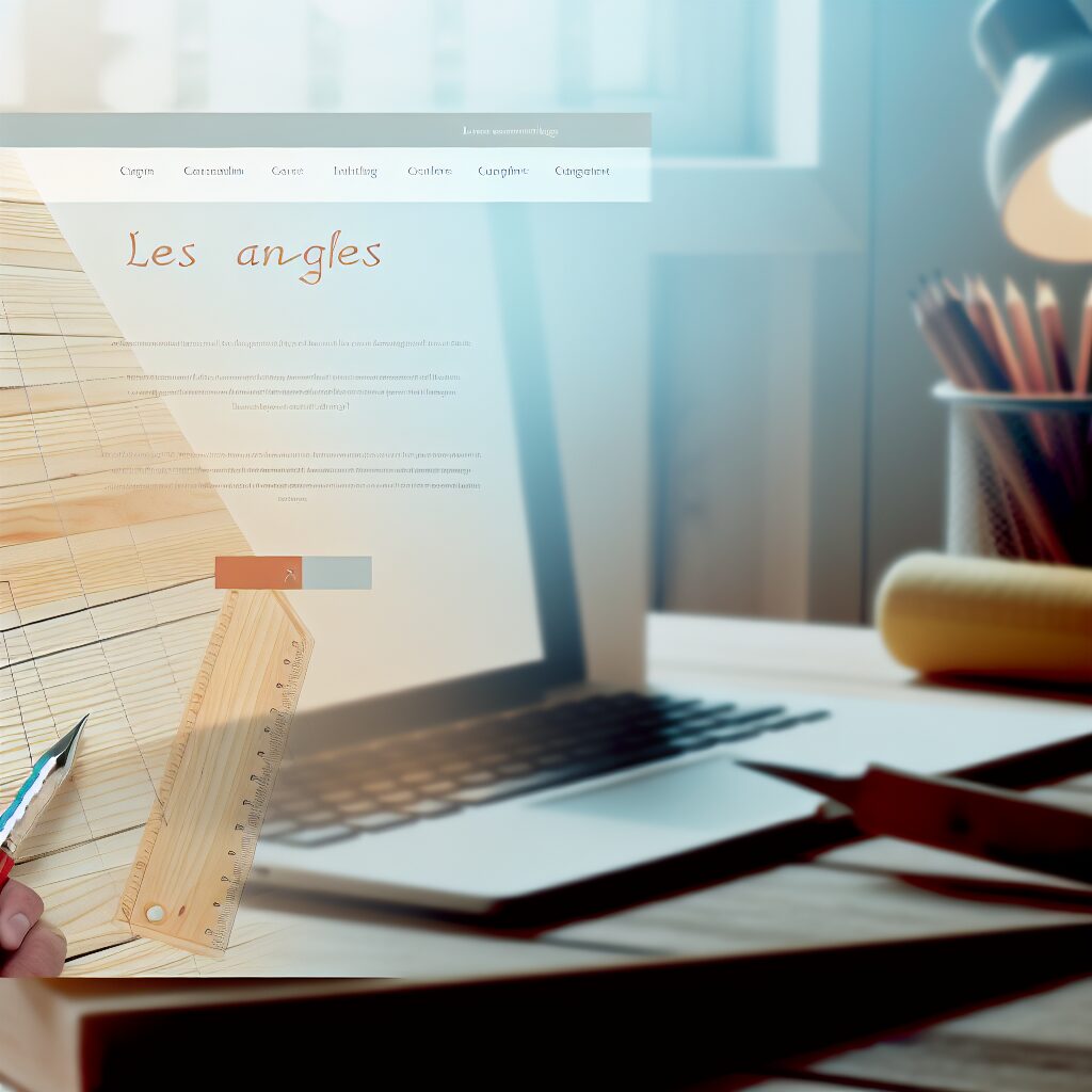 développement site web menuisier à Les Angles