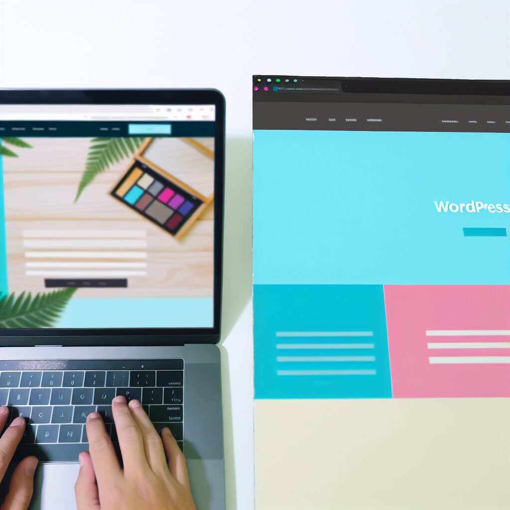 différence entre site no-code et site WordPress