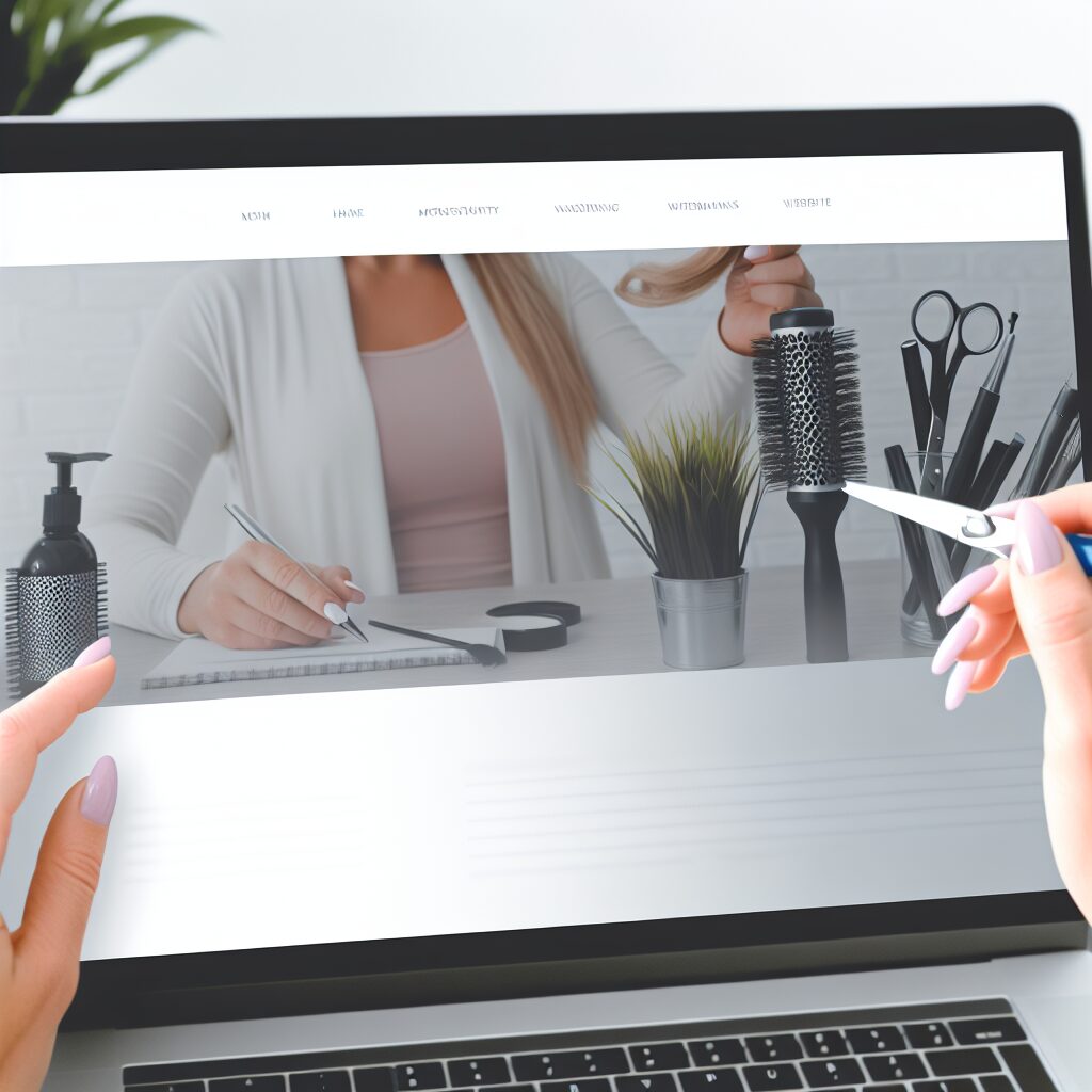 site internet professionnel pour coiffeur