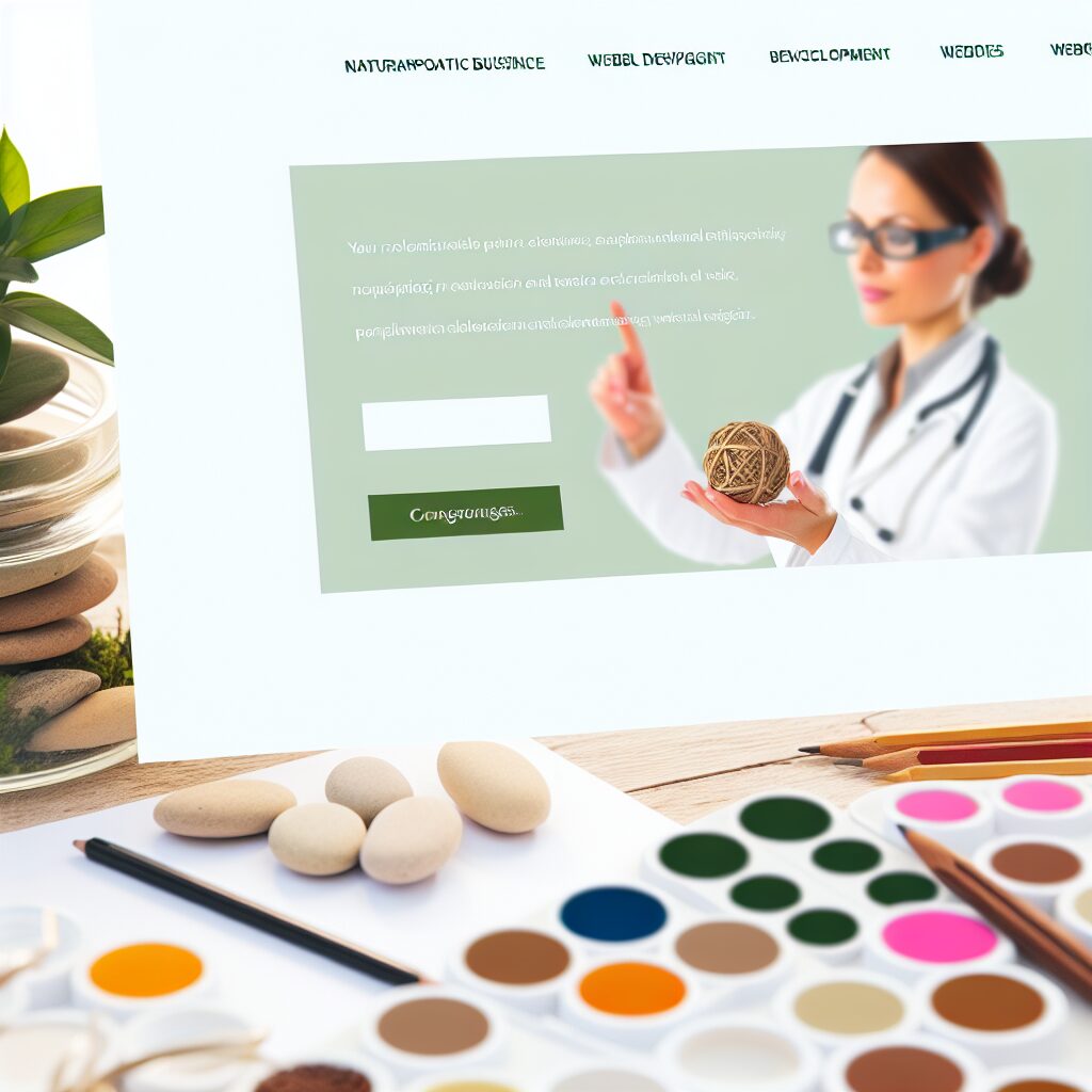 développement site web naturopathe à Beaucaire