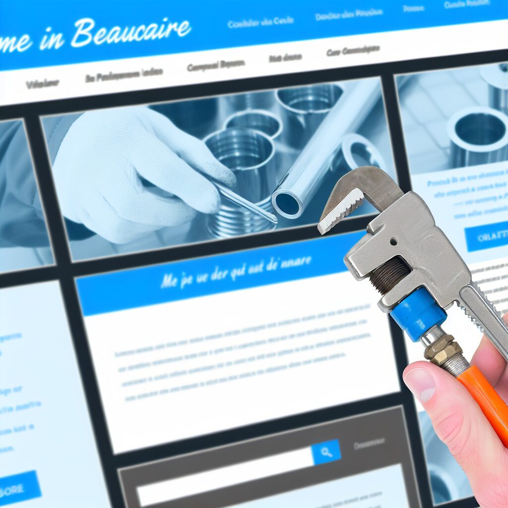 développement site web plombier à Beaucaire