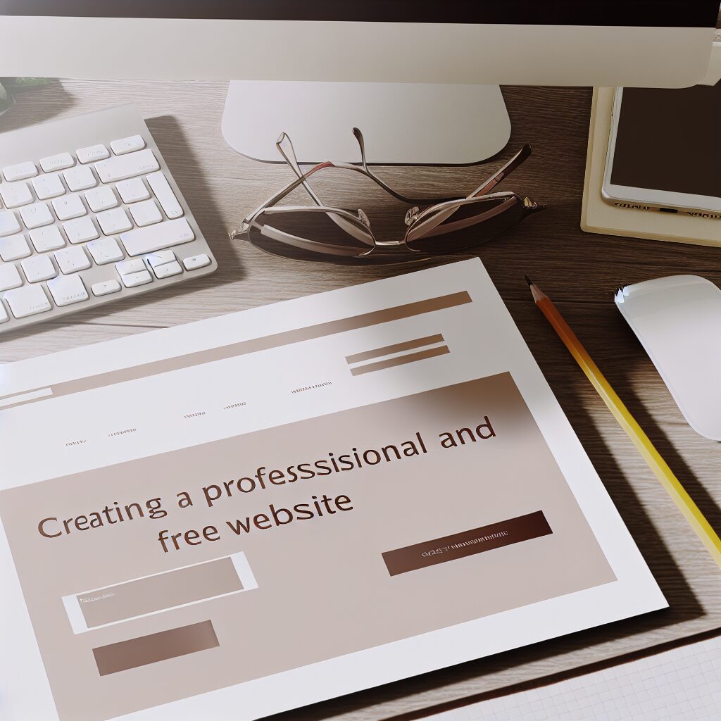 comment créer un site internet professionnel gratuit