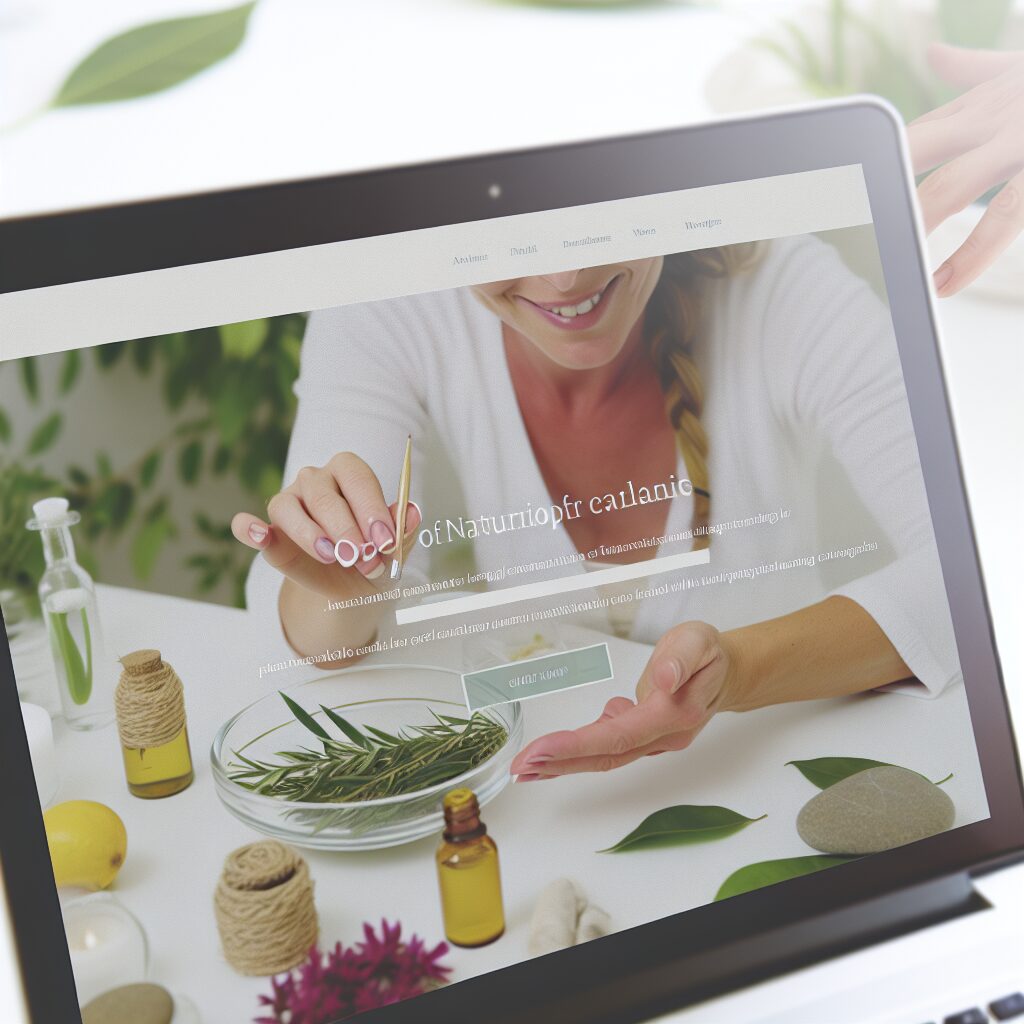 comment créer un site web pour naturopathe