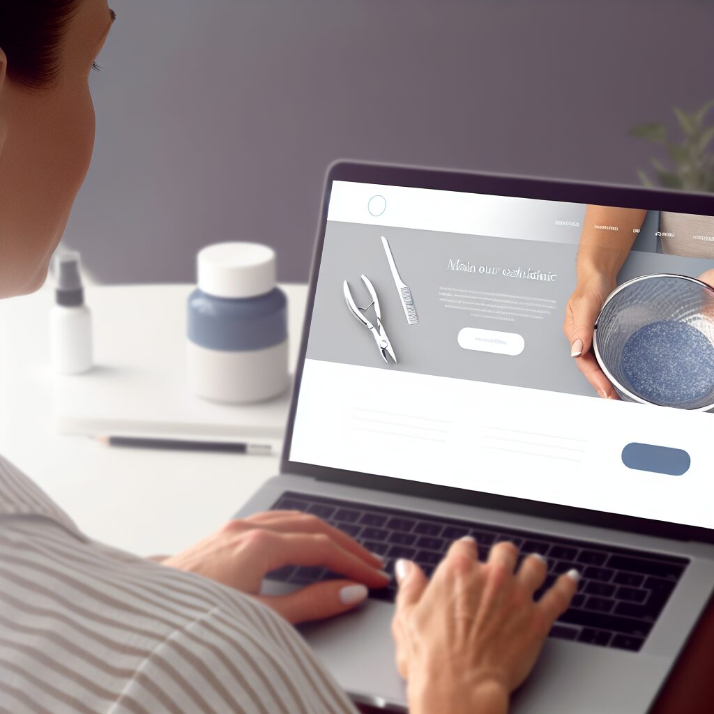 exemple de site internet pour esthéticienne